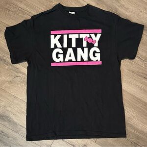 Kitty Gang Women's Black Tee